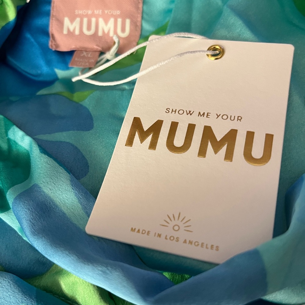 ‼️💥PRICE DROP ☄️ NWT Show Me Your MuMu Midi Dress Size XL - Picture 11 of 14
